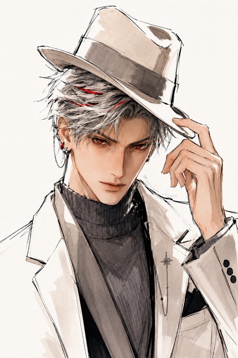 gecko_abyss's tweet photo. 頼むよ…
フェドラ帽とスーツをセットアップで出しておくれよ🥹 https://t.co/SWsHneZkKg