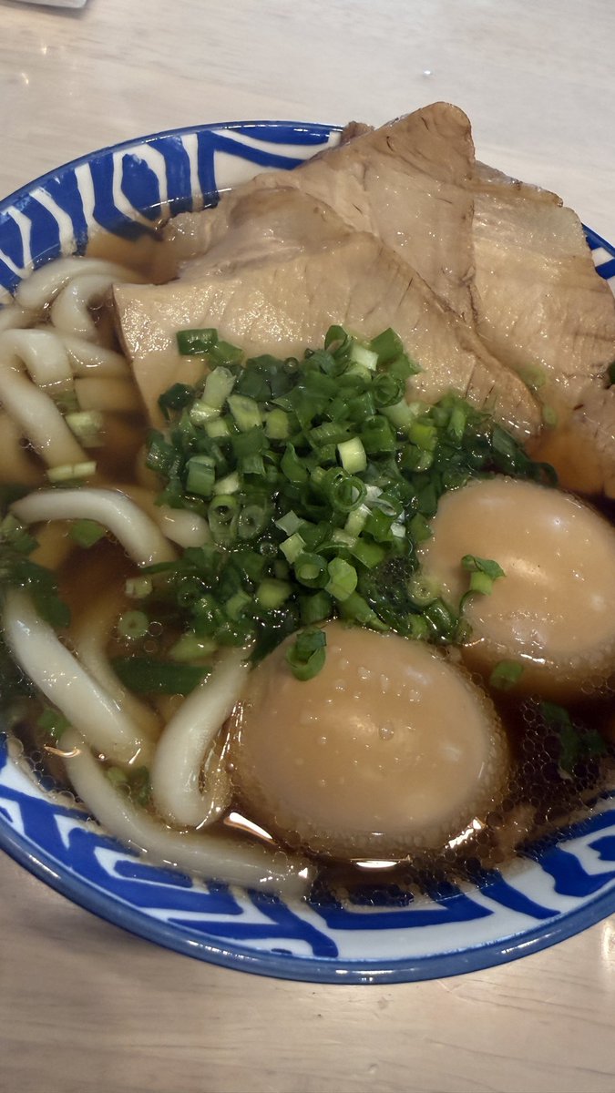 K_160's tweet photo. ソーキそば風うどん。
このために煮豚作ってる。 https://t.co/XVPk3UmGRJ
