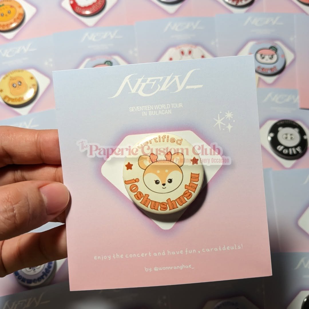 paperiecustom's tweet photo. ₊✩‧₊˚౨ৎ˚ #paperieproofs

🌸 32mm Glossy Button Pins / Badge Pins 

🌷 tysm for trusting!

💌 DM us to order (see bio)

🏷 wts lfb lf printing services ph badge pins banner uchiwa concert fanmeet kpop cupsleeve chip bag ppop cse bts exo itzy ahof bini ikon stayc sb19 mamamoo https://t.co/RIg0flc1Ma