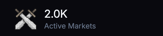 vanishree_rao's tweet photo. the max number of active markets - a metric we control in our backend - we are having to keep increasing it every single day, because users are complaining they want to create more.

truly user created markets. 

probably nothing. https://t.co/HQrLTE2bDR