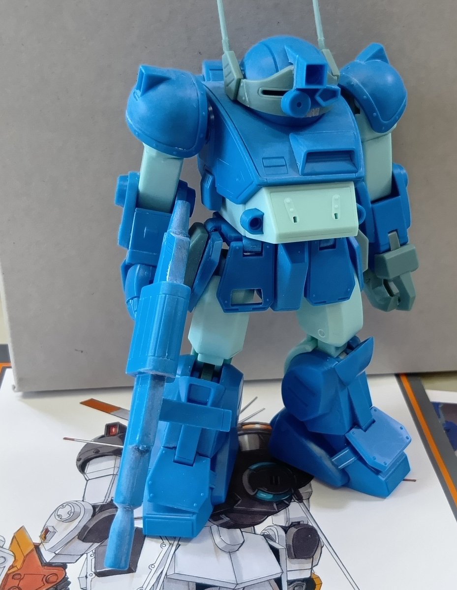 hossanpla's tweet photo. 先日からWAVEのラビドリードッグのゲート処理、表面処理をしています。

ほぼ作業も終わり、いつ塗装作業に移ってもよい状態。

さて、最近気付いたことがあるのですが

うすめ液ってガソリンより高いですね。（笑） https://t.co/5nfjtug7Tx
