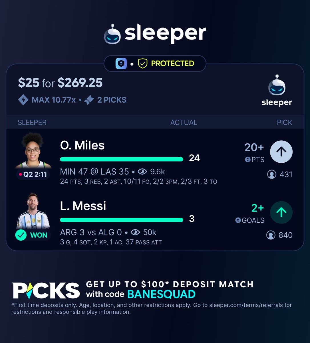 BaneSquad_'s tweet photo. CASH THE PICKS I MENTIONED ON MY LIVE STREAM ⬇️

https://t.co/gAO4Z10AEc 

$100 to win $500✅
$70 to win $420 ✅
$75 to win $675 ☑️☑️
$25 to win $260✅ https://t.co/FR6Gzmw0hF