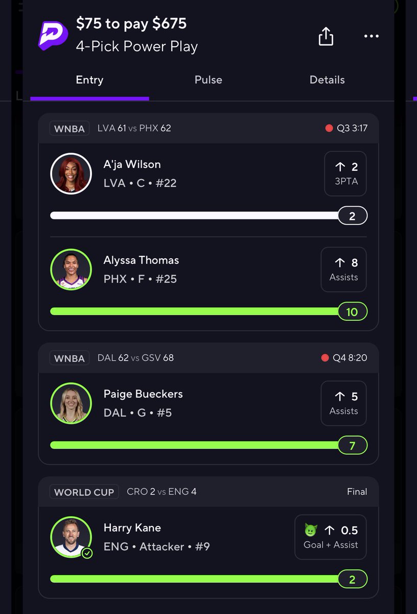 BaneSquad_'s tweet photo. CASH THE PICKS I MENTIONED ON MY LIVE STREAM ⬇️

https://t.co/gAO4Z10AEc 

$100 to win $500✅
$70 to win $420 ✅
$75 to win $675 ☑️☑️
$25 to win $260✅ https://t.co/FR6Gzmw0hF
