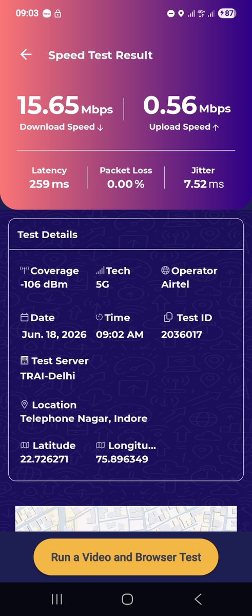 tulikacom's tweet photo. @Airtel_Presence @TRAI @TelecomTalk  TODAYS so called 5G priority speed .... What a scam... https://t.co/RyfmTSStoe