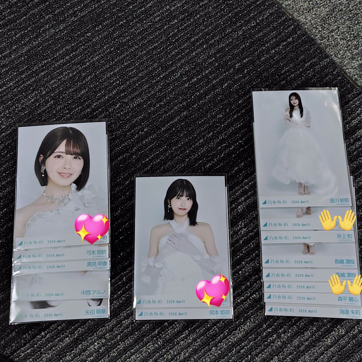 rnurnuchan's tweet photo. 乃木坂46 生写真 トレ 紅白衣装2025 紅白2025衣装
【譲】
画像参照
【求】
梅澤 ヨリ チュウ ヒキ
田村 チュウ ヒキ

レート考慮お願いいたします。
真夏の全国ツアー 宮城2日目 交換または郵送にてトレお願いします🙇🏻‍♀️ https://t.co/YsEeOlcNws