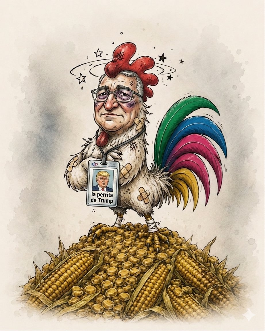 PerritaDeTrump's tweet photo. @iRommel_Abad @AztecaNoticias @Azteca @risj_espanol @UniofOxford Y si fuera gallo estaría así de madreada #LaPerritaDeTrump https://t.co/Esnnie9eJF