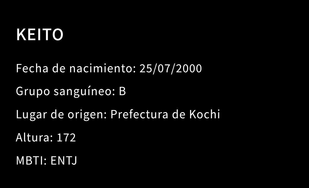Keitzluv's tweet photo. Keito perfil oficial para KO1KEYZ ✯
(Español)

#小野慶人 #KO1KEYZ #KEITO https://t.co/adPPuoYsTJ