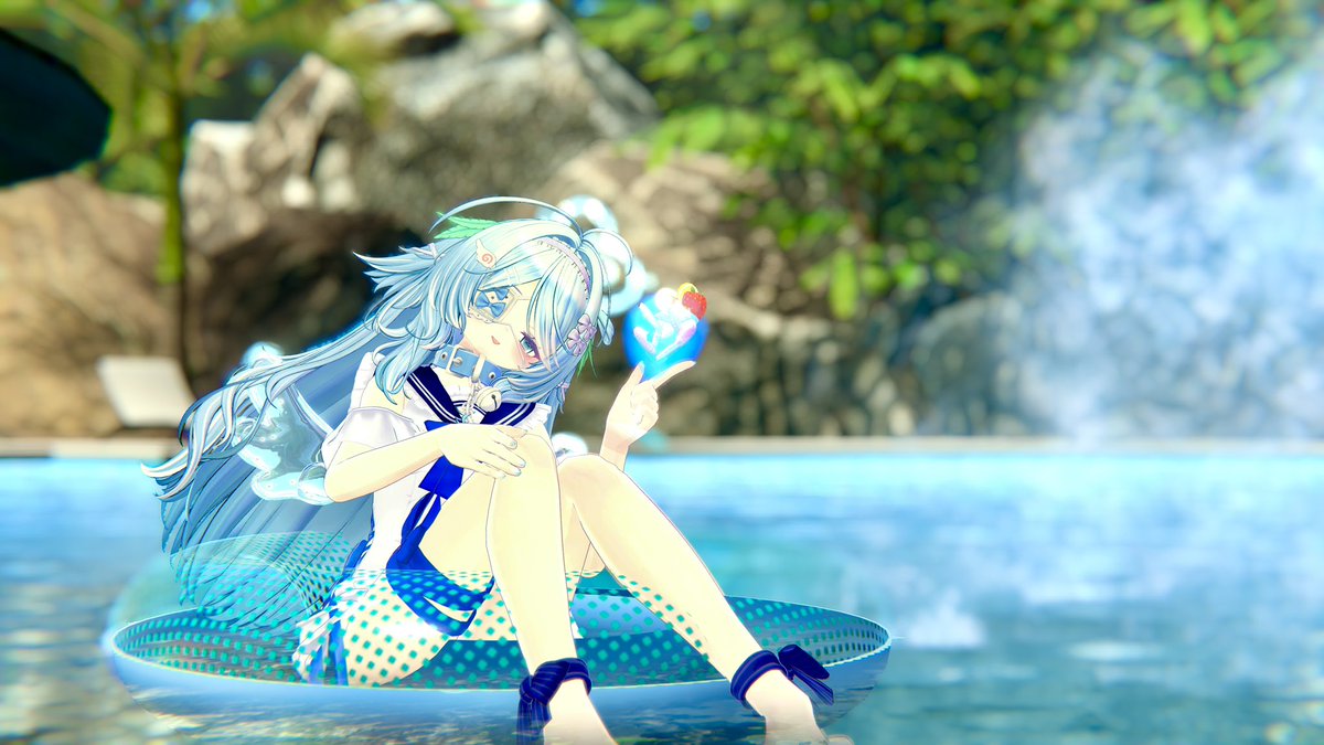 Bitoh_VRC's tweet photo. おはよーございます🩵
別にすいよーびじゃなくても水着はいつ着てもいいとされています https://t.co/SW76ah6TI9