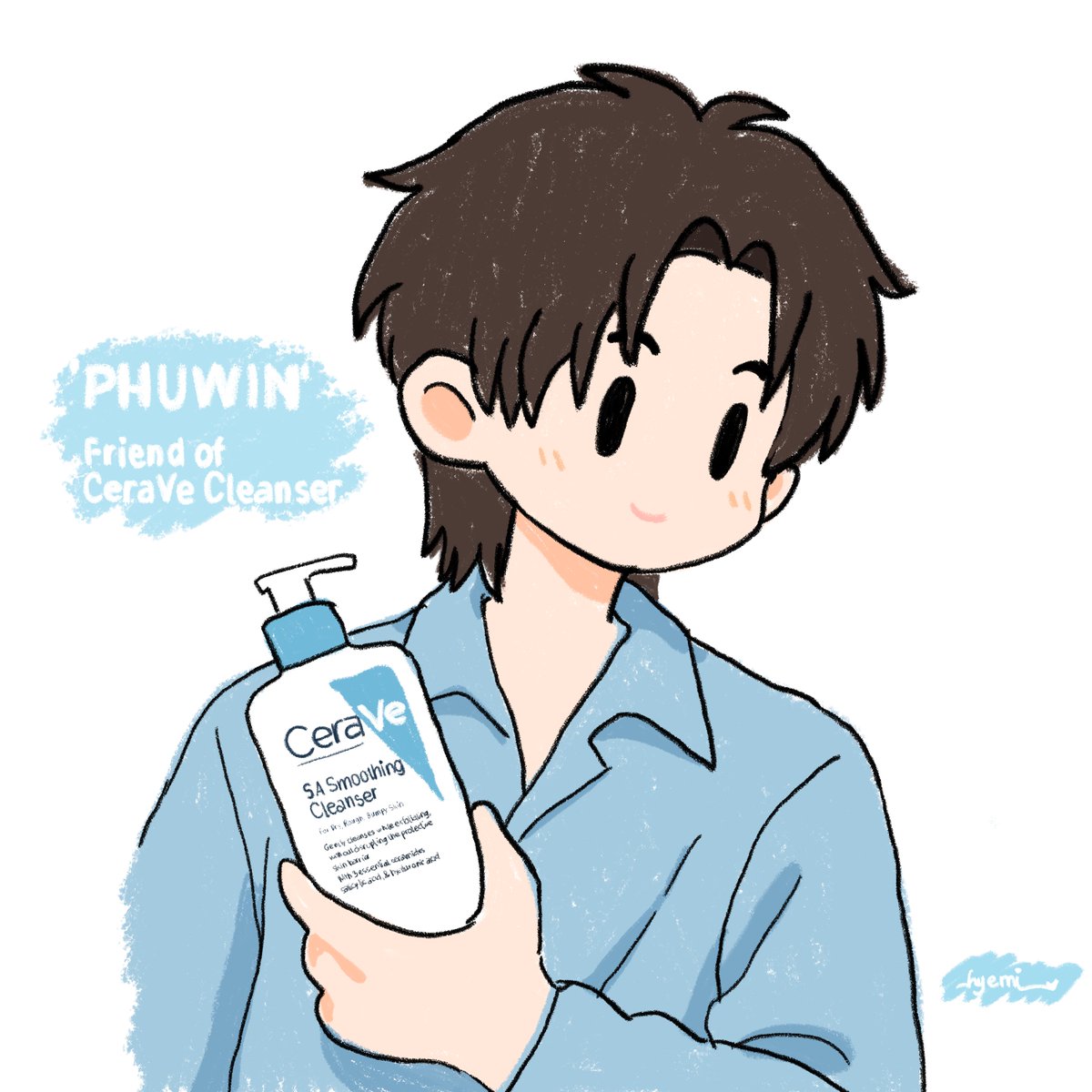 hyemi284's tweet photo. UPDATEEEEEE (again 😆)
Congratulations to Phuwin, new Friend of CeraVe Cleanser 😘👏
(let's post this for now; hyemi'll organize it into one page when I have time 🥲 🫶)

#CeraVeCleanserxPhuwin 
#phuwintang https://t.co/N7Q4aAyBly