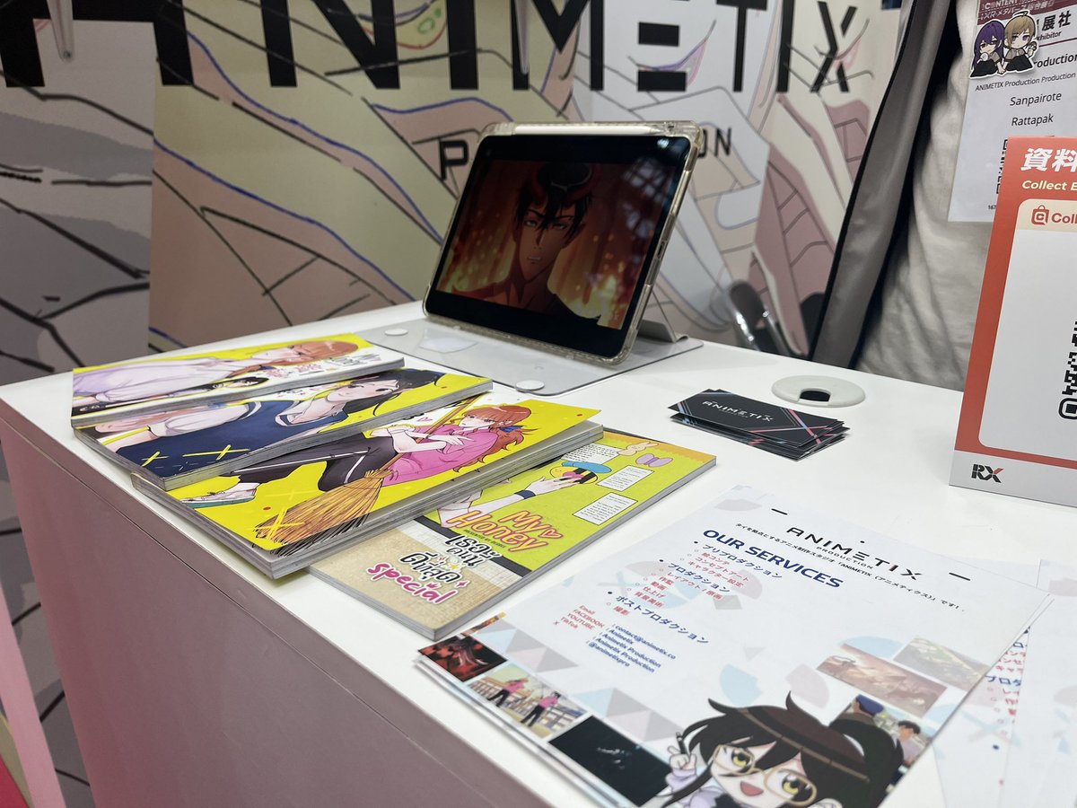 animetixpro's tweet photo. ✨ พวกเรา ANIMETIX ได้มาเข้าร่วมงาน Content tokyo ประจำปี 2026 ค่ะ ✨

ขอขอบคุณทาง DITP ที่พาพวกเราเเละเหล่าครีเอเตอร์ไทย มาปักหมุดความสร้างสรรค์ในงานนี้นะคะ!!! 🎉

#ANIMETIXPro #DITP #CEA https://t.co/kRpWHFGgM4