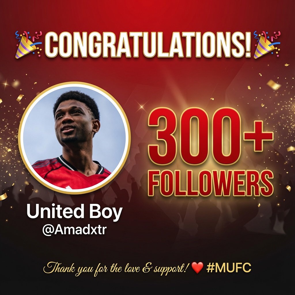 Amad utd tweet media