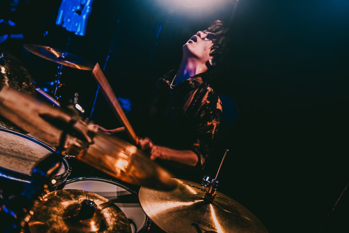 kasumi__band's tweet photo. 2026年6月15日(月)
@antiknock1985  pre.
【SHEER HEART ATTACK vol.20】

東京発ラウドロックバンド 霞
Drums. 光

2024.01.01〜2026.06.15 解散

📸 @0i7______ https://t.co/Kv5iWidjIC