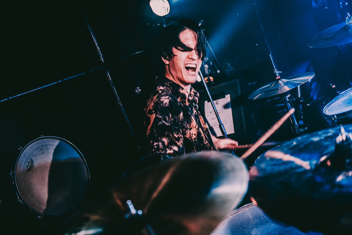 kasumi__band's tweet photo. 2026年6月15日(月)
@antiknock1985  pre.
【SHEER HEART ATTACK vol.20】

東京発ラウドロックバンド 霞
Drums. 光

2024.01.01〜2026.06.15 解散

📸 @0i7______ https://t.co/Kv5iWidjIC
