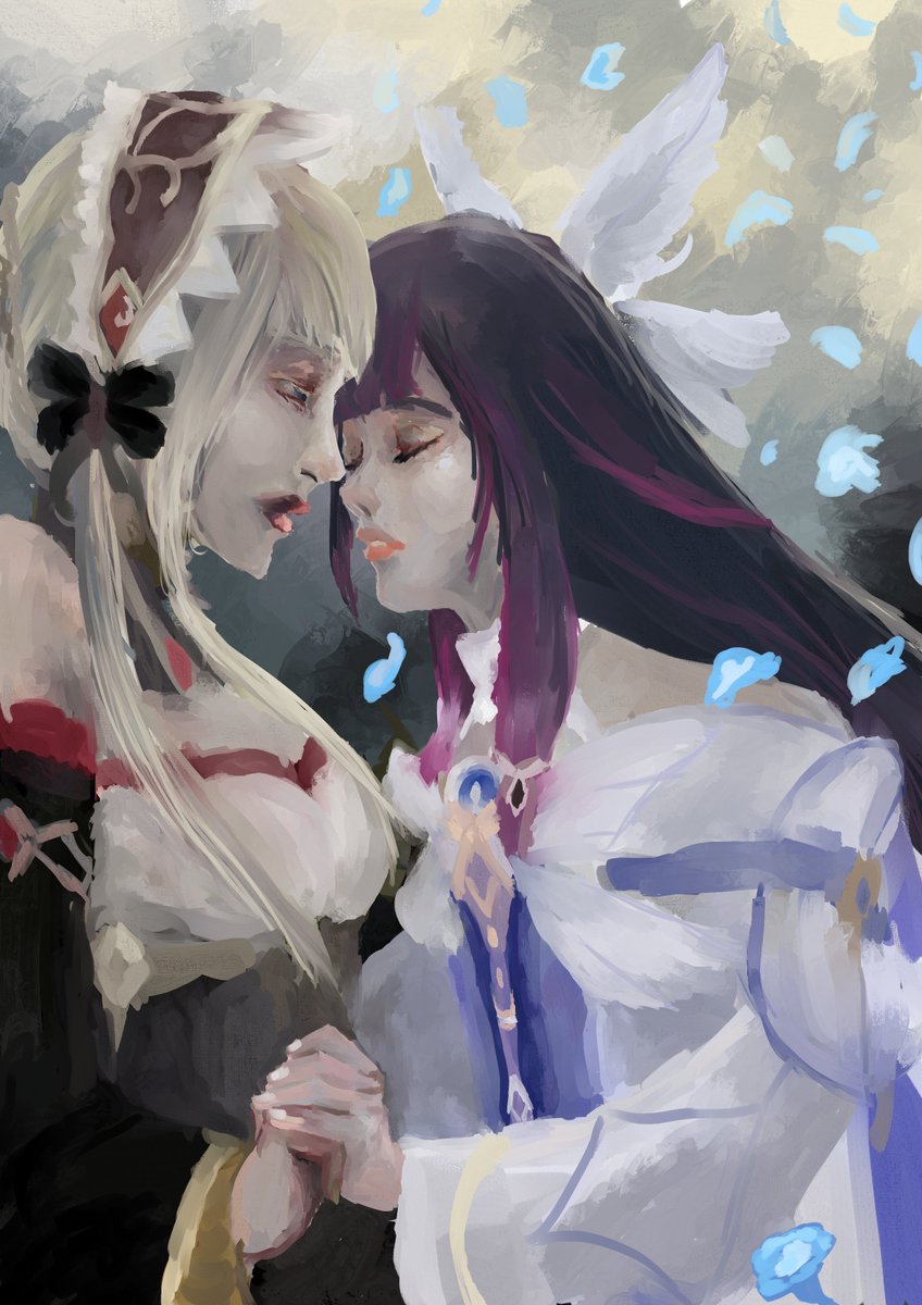 Val_Aeterna96's tweet photo. Sandrone x bina 2 

#genshiniimpactfanart #genshinimpact #genshinfanarts #sandrone #columbina #pride #genshinlove #genshin https://t.co/X1s9l8uvJw