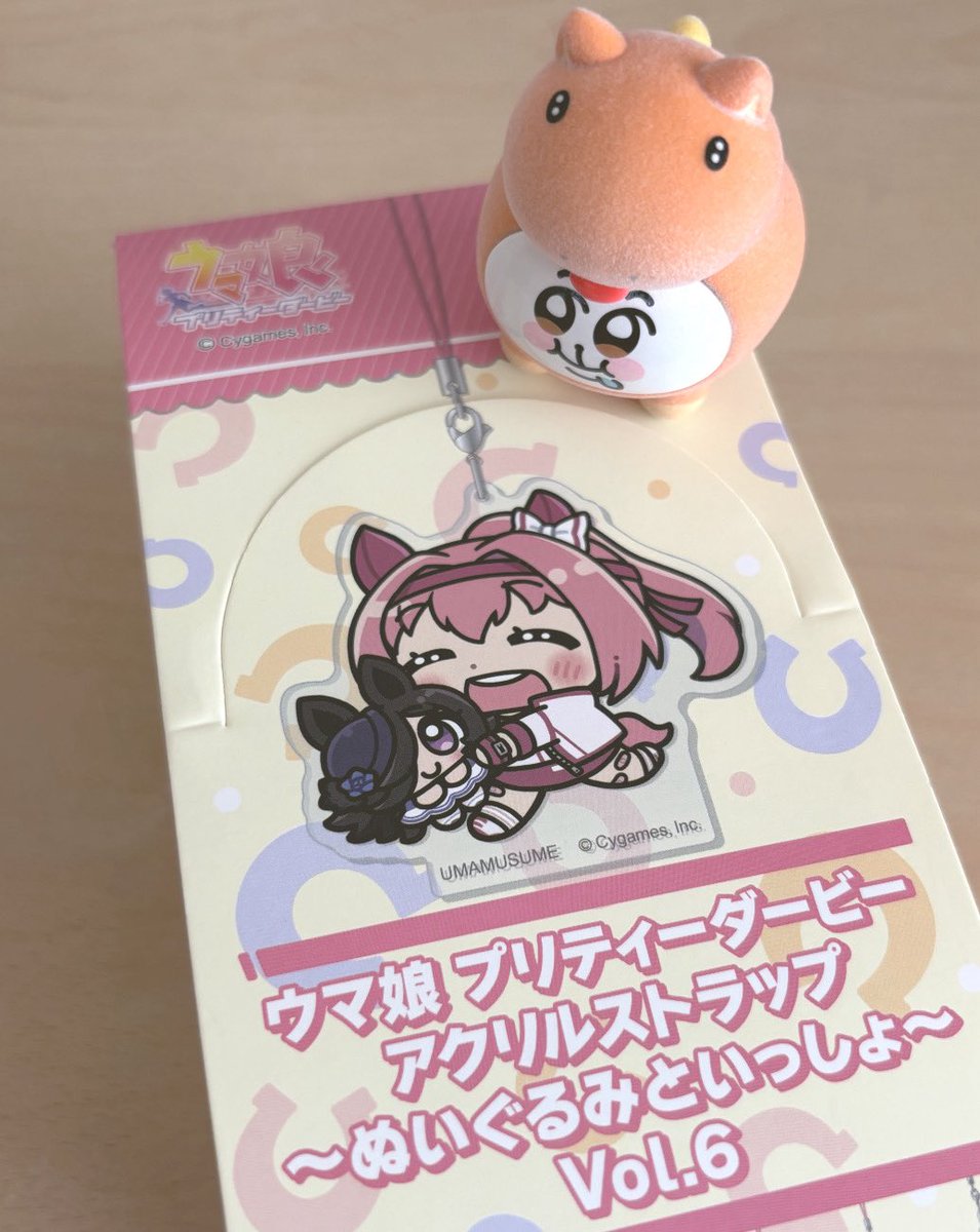 _12939's tweet photo. ウマ娘 プリティーダービー アクリルストラップ～ぬいぐるみといっしょ～ Vol.6
のサンプルをいただきました🎵

このギッシリ・満足感を見よ✨💓✨💓✨ https://t.co/gbDjSvMPPx
