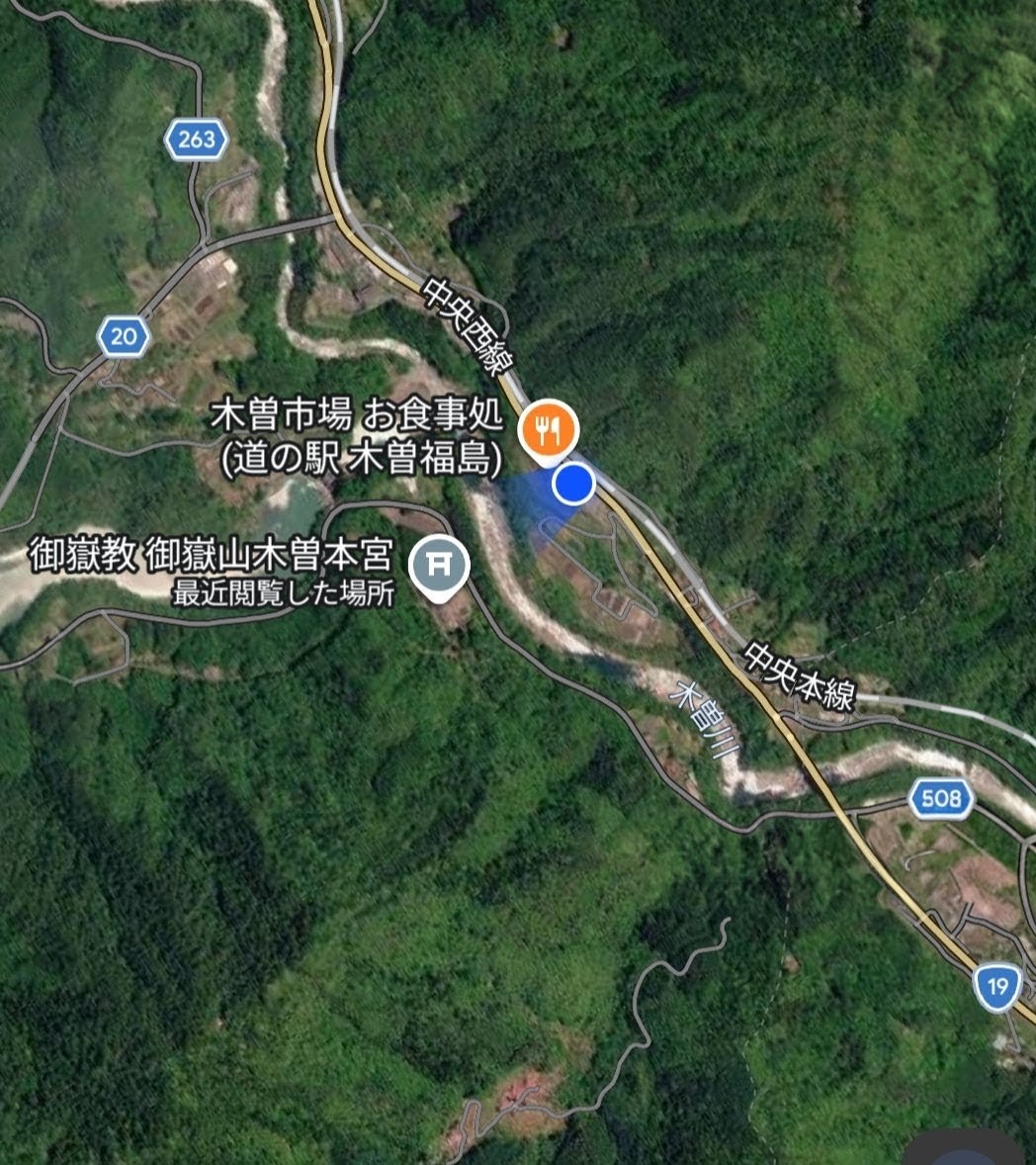 hiro_5940's tweet photo. 国道19号線
木曽郡木曽町 https://t.co/6VwLt8C2b3