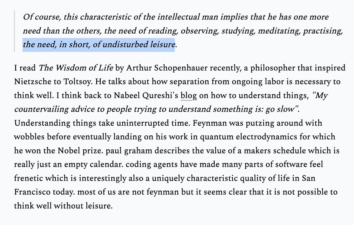 nityasnotes's tweet photo. genius needs leisure to think, and so do you https://t.co/m3sBBnArzs
