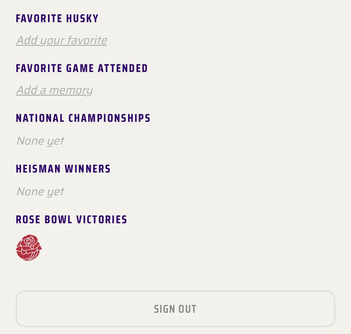 coker_UDub's tweet photo. Dawg Dynasty game has a logo for the number of rose bowls won… I have been saying for a decade that we need this exact same logo on the facade of the upper deck at Husky stadium with the year underneath for each of our rose bowl games. https://t.co/f7DdvRfcqN
