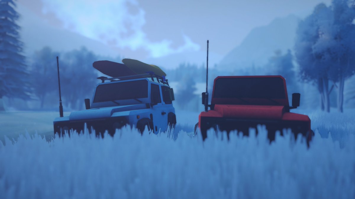 lanthar's tweet photo. @funselektor
Greetings from Over the Hill! 
I've had a lovely adventure so far and met up with a friend, @ReasonableMadns on the trail.  We managed to weather the storm and made it back to the cabin in one piece.  See you soon!  
#4x4Postcards
#overthehill 
#VirtualPhotography https://t.co/ChyfdLD2u1
