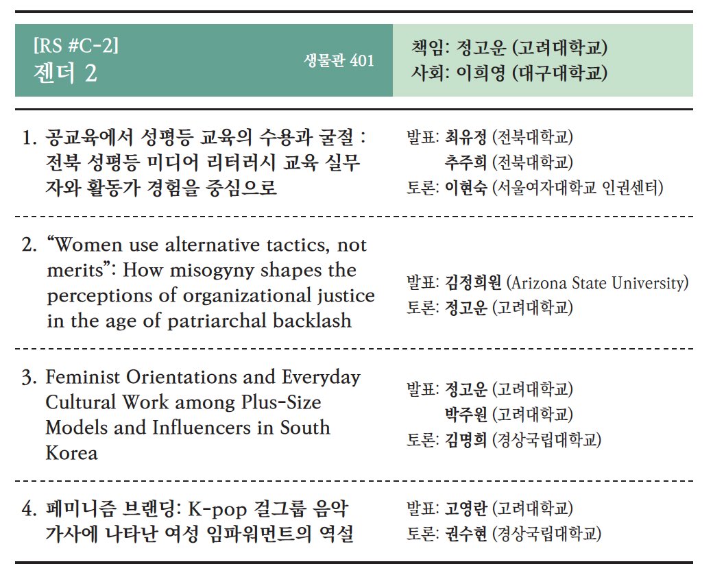HKimPhD's tweet photo. 한국사회학회 참석차 부산에 머무르고 있다. “여성혐오가 조직정의 인식에 미치는 영향”에 대한 연구를 발표한다. 여성혐오가 유의미한 변수로 나올 것은 예상했지만, 남성들이 (공정의 이름으로) 적나라한 혐오/차별적 발언을 내뱉은 것은 충격이자 모욕이었다.

한국에서도 수행하고 싶은 연구. 🙏 https://t.co/cJ84tWlEjR