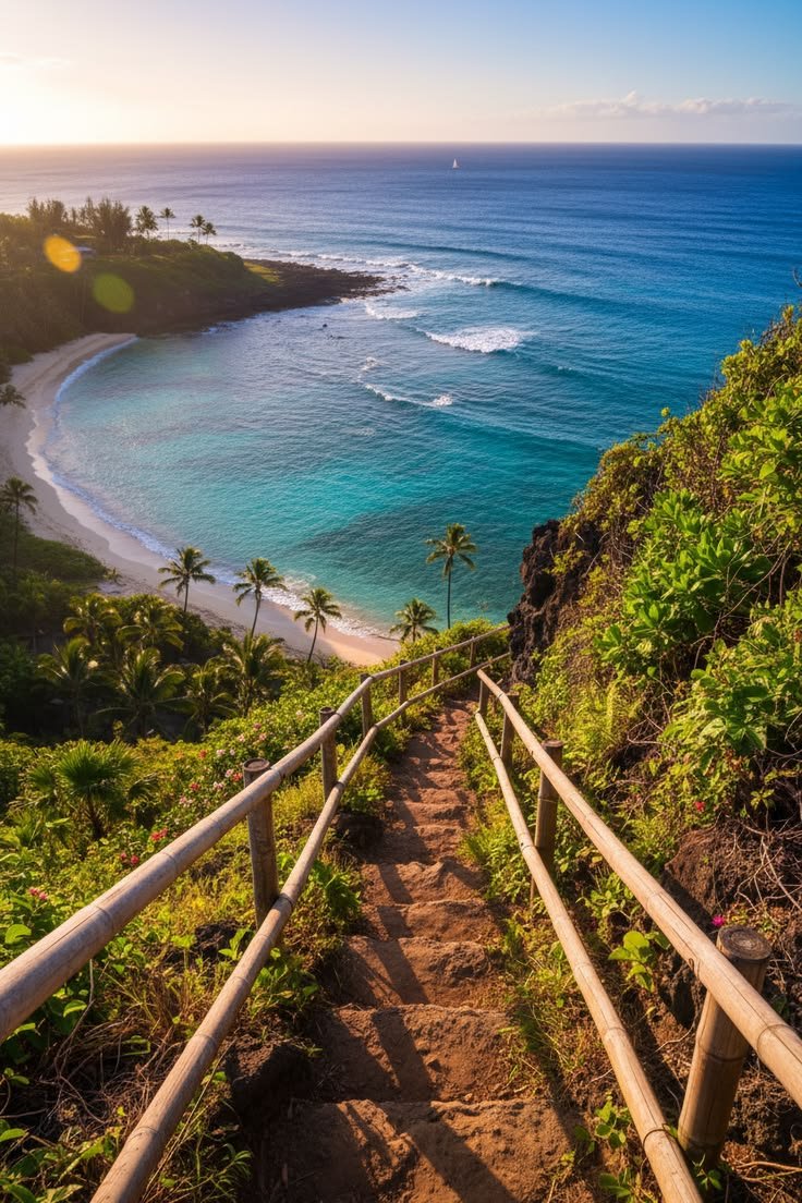WorldOnPlate1's tweet photo. Aesthetic Cliffside in Hawaii 🇺🇸 https://t.co/P5gYCjryDy