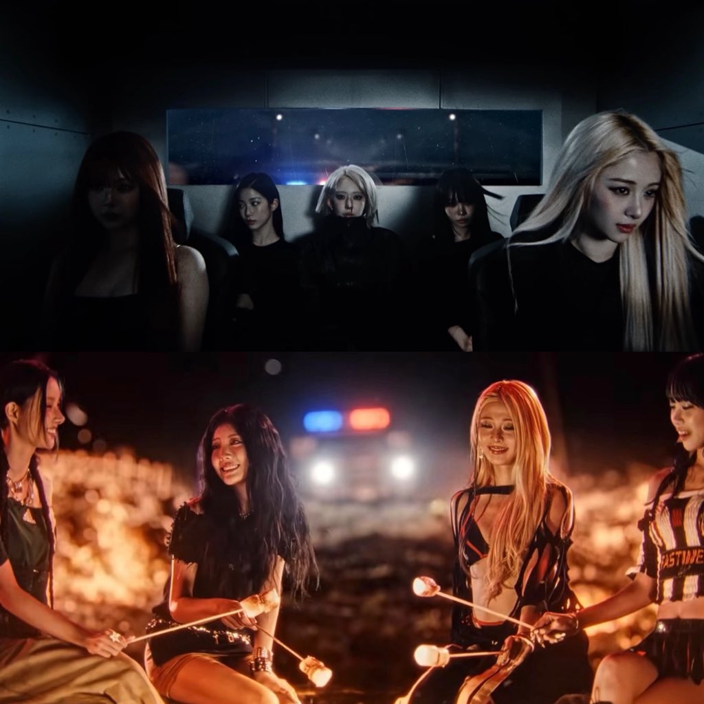 fimloops's tweet photo. [📰 Weverse Magazine] Cody Critcheloe the Director of the “ICONIC BY MISTAKE” MV talks about how the ending of the MV with police cars seem to loop back to its beginning 

🔗 https://t.co/3foGbEMimB

The video operates on a kind of dream logic where there isn’t really a beginning or an end. It loops back on itself and becomes this endless collection of moments. Whether that feels like a cycle you’re trapped in or a cycle you’re actively reshaping is up to the viewer.