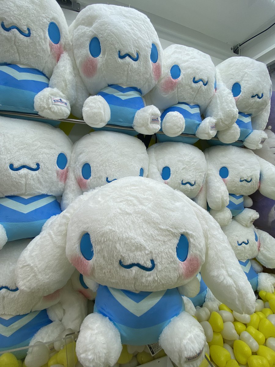 BIG シナモロール ぬいぐるみ 🌟新景品情報🌟 【1F】 #シナモロール キャラクター大賞2026超超BIG
