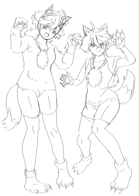 ガオガオスレミオのラフ🐺 