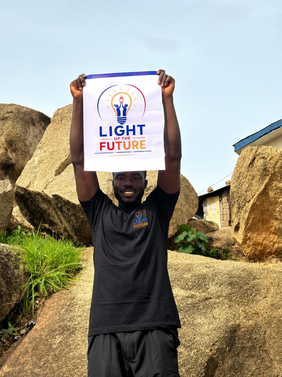 NwekeMoses13's tweet photo. "Some journeys begin with an idea. Others begin with a lived experience. Light Up the Future Initiative began with both." 

Join us as we light communities, power dreams, and empower futures one child, one community at a time.

#LightUpTheFuture #CleanEnergyForAll #LightingDreams https://t.co/UcDY1hSNI0