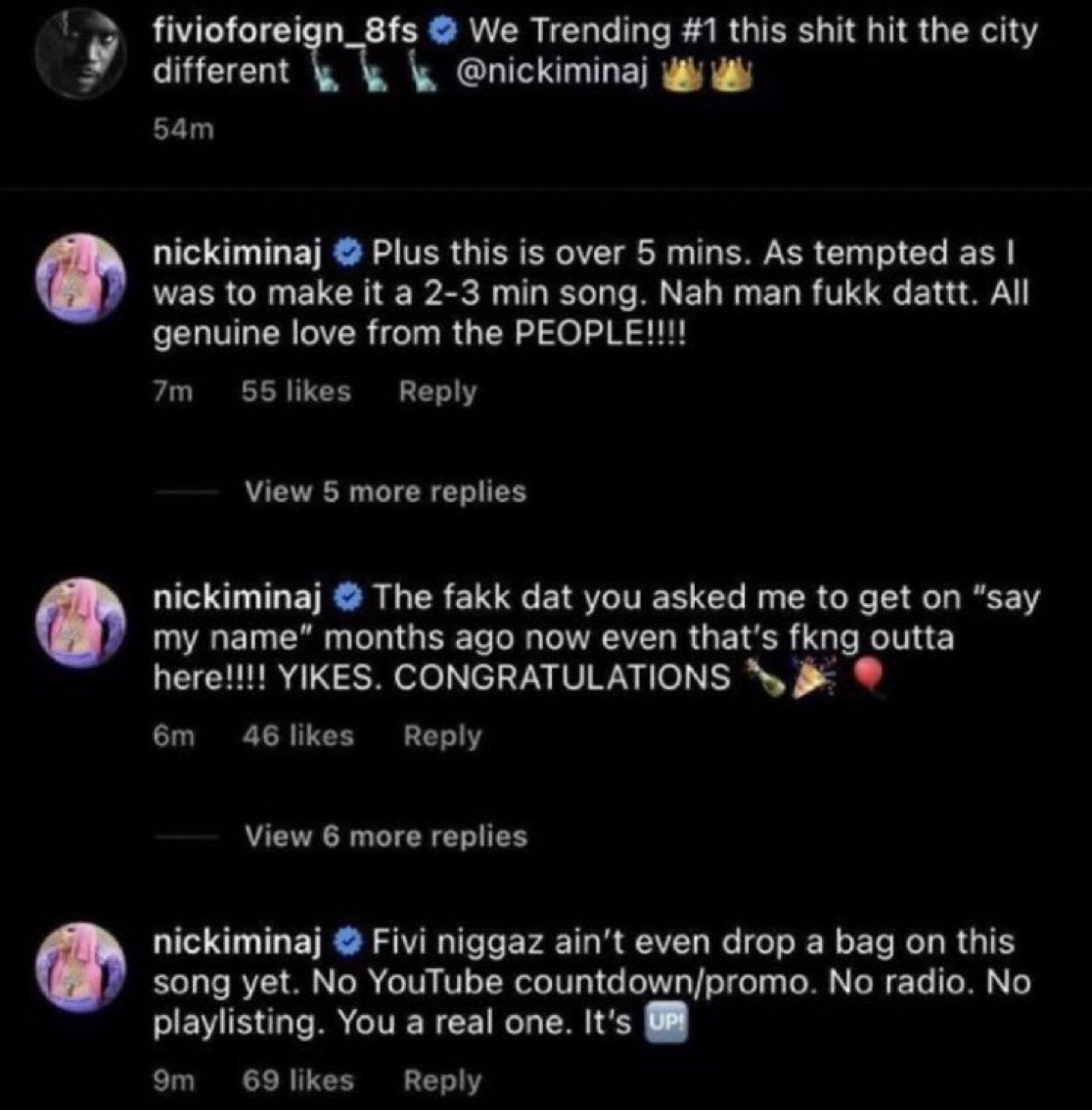 BARDIVERSACE's tweet photo. Looking back what was Nicki on?? 😭 https://t.co/gbI7OIkmq0