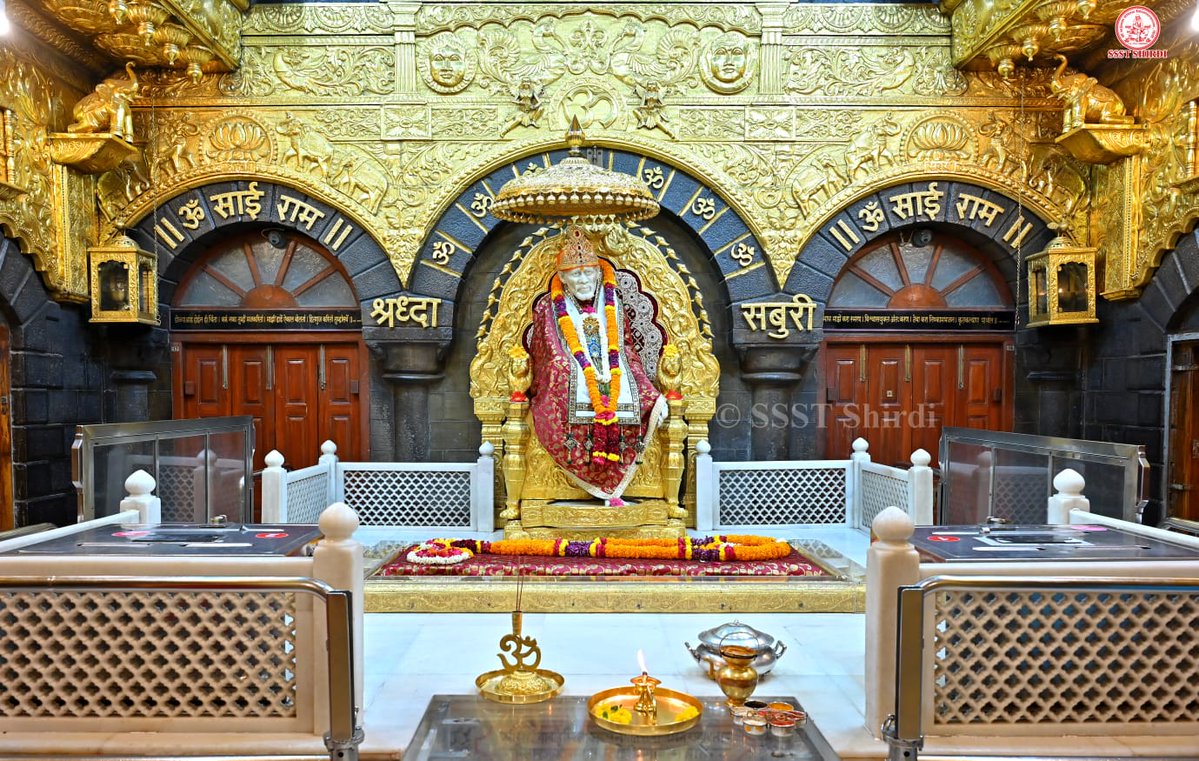 PENTV_TAMIL's tweet photo. இன்றைய ( 18.06.2026 ) வியாழக்கிழமை, ஷீரடி சாய்பாபா காலை தரிசனம்🙏ஓம் சாய்ராம் 🕉️ சாய்பாபாவின் அருளால், உங்களின் பிராத்தனைகள் நிறைவேறட்டும்🙏 https://t.co/tGNjfIn1fi