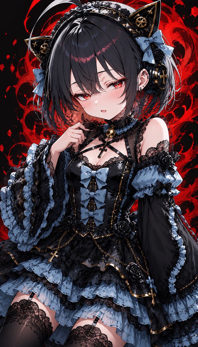 taakekoke's tweet photo. 衣装プロンプト
メカニカルキャット(再掲)
アイドル衣装作ろうと思ってこちゃこちゃしてたプロンプト、少し整理してみました
1枚目は久々にチェックしようとDaysで出したら髪が青くなったうめちゃん
これはこれで可愛いな…🤔
2枚目はちゃっぴー
以前公開した時のままだとごちゃごちゃ感強かったけど落ち着いた…と思います🫠

#あたそメモ #AIart️️️️️️️️️️️️️️️️️️️️️️️️️️️️️️️️️️️️️️️️️️️️️️️️️️️