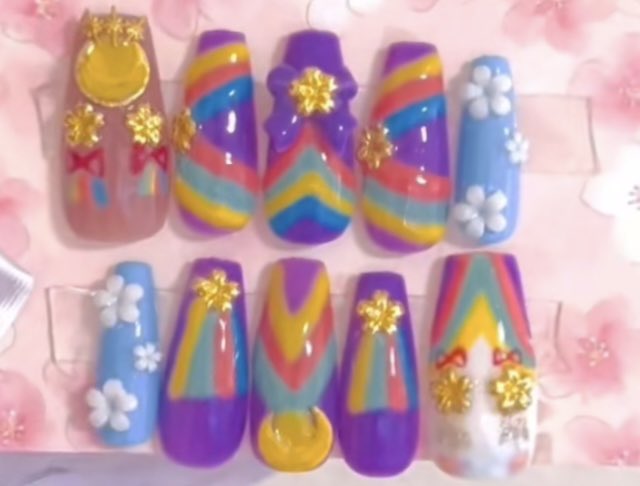 miki114550's tweet photo. ✨ Anime Inspired Press-On Nails ✨

Handmade • One of a kind • International buyers welcome 🌍

🛒minne
https://t.co/54hWsP5Ufo

#PressOnNails #AnimeNails #KawaiiNails #HandmadeNails #NailArt #AnimeInspired #JFashion #OtakuFashion https://t.co/b1xV4QvgNq