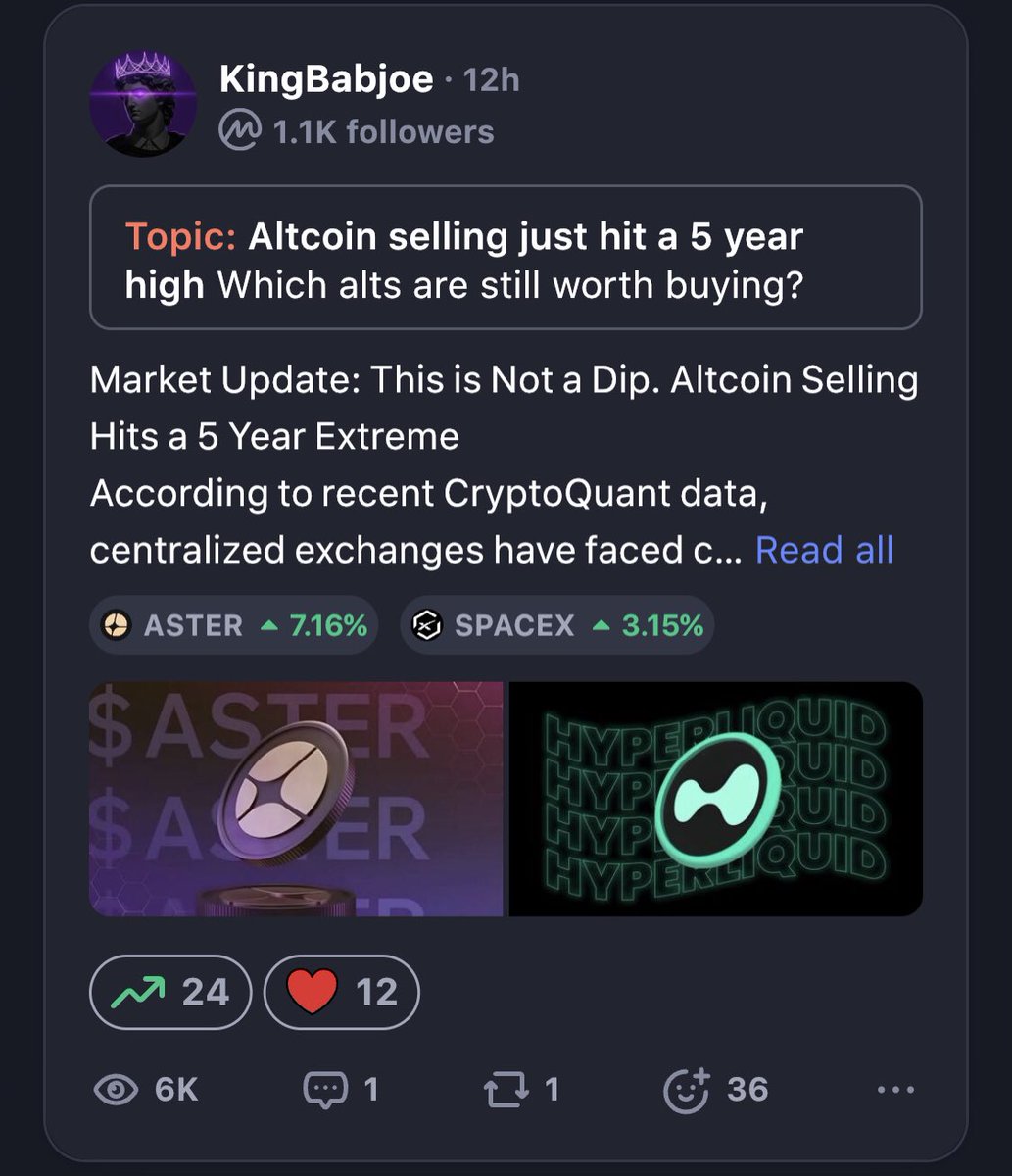 IM_KINGBABJOE's tweet photo. #Altcoin spot selling pressure just reached a 5 year high 📈🔻

•Which #alt still worth buying

Drop the alts you think are still worth buying in the comments.

Read my latest, data backed insight directly on my @CoinMarketCap profile : https://t.co/q6lNDgfdA6 https://t.co/PvwrzCfpyD