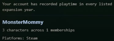 MsNai1z's tweet photo. My complete playtime in Destiny 2 on PC #destiny2 #wewantdestiny3 https://t.co/kI3KqlWTZy