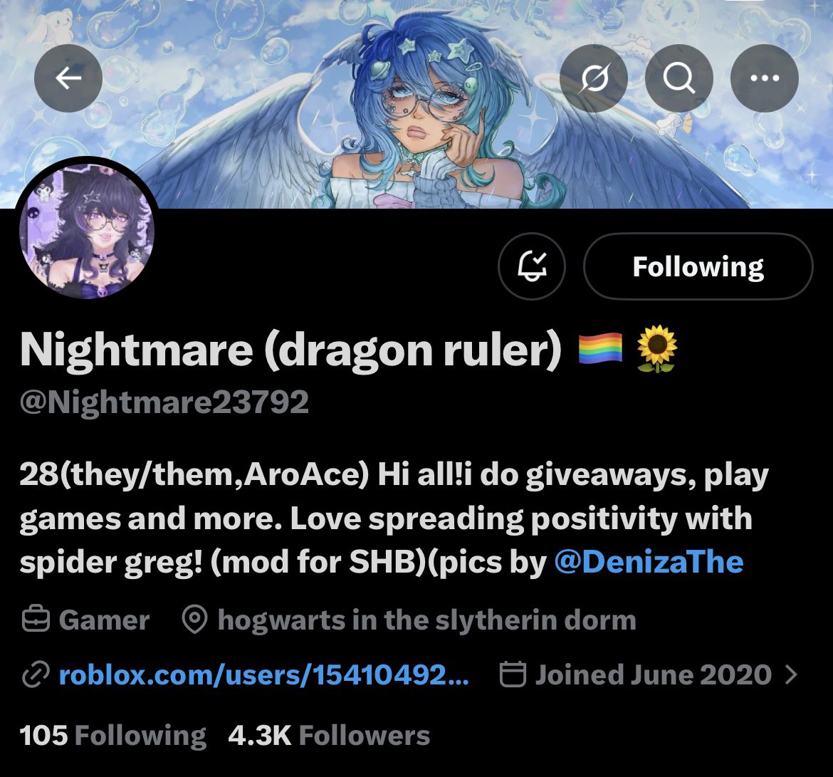 lveuria's tweet photo. @Nightmare23792 done, thank you for hosting! https://t.co/p0R1O4KTKX