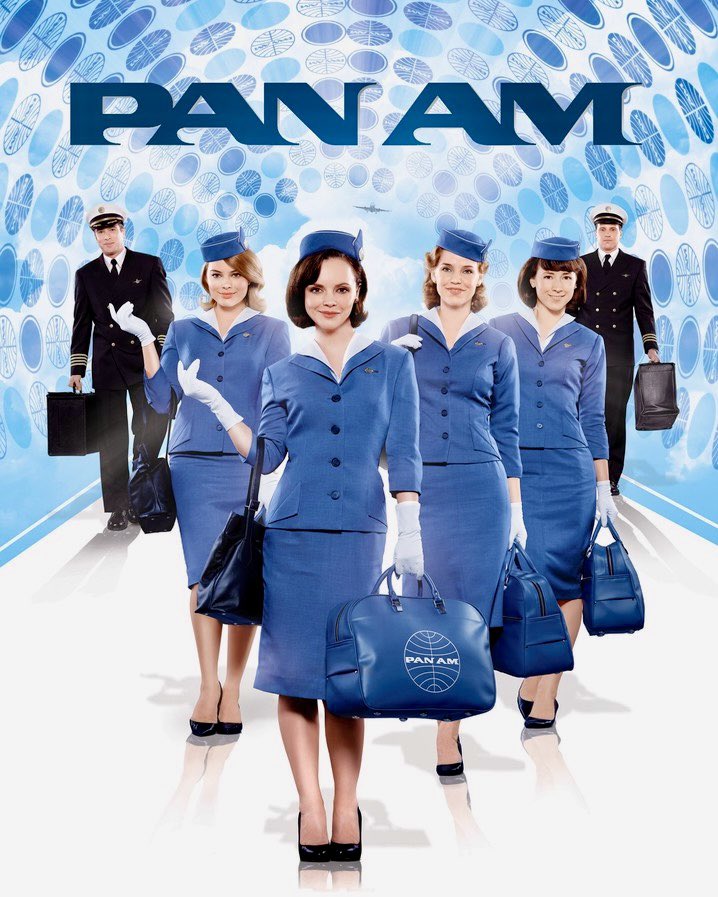 kyoto_meiwa's tweet photo. ドラマ『PAN AM/パンナム』
1960年代初頭、世界をリードするパンアメリカン航空で働く、華やかな制服に身を包み、ニューヨークから世界各地へ飛ぶスチュワーデス達とパイロット達が、時代がもたらす様々な出来事に翻弄されながら、自由と冒険に満ちた空の生活を描いたドラマです。 https://t.co/0Nh2epBAkb