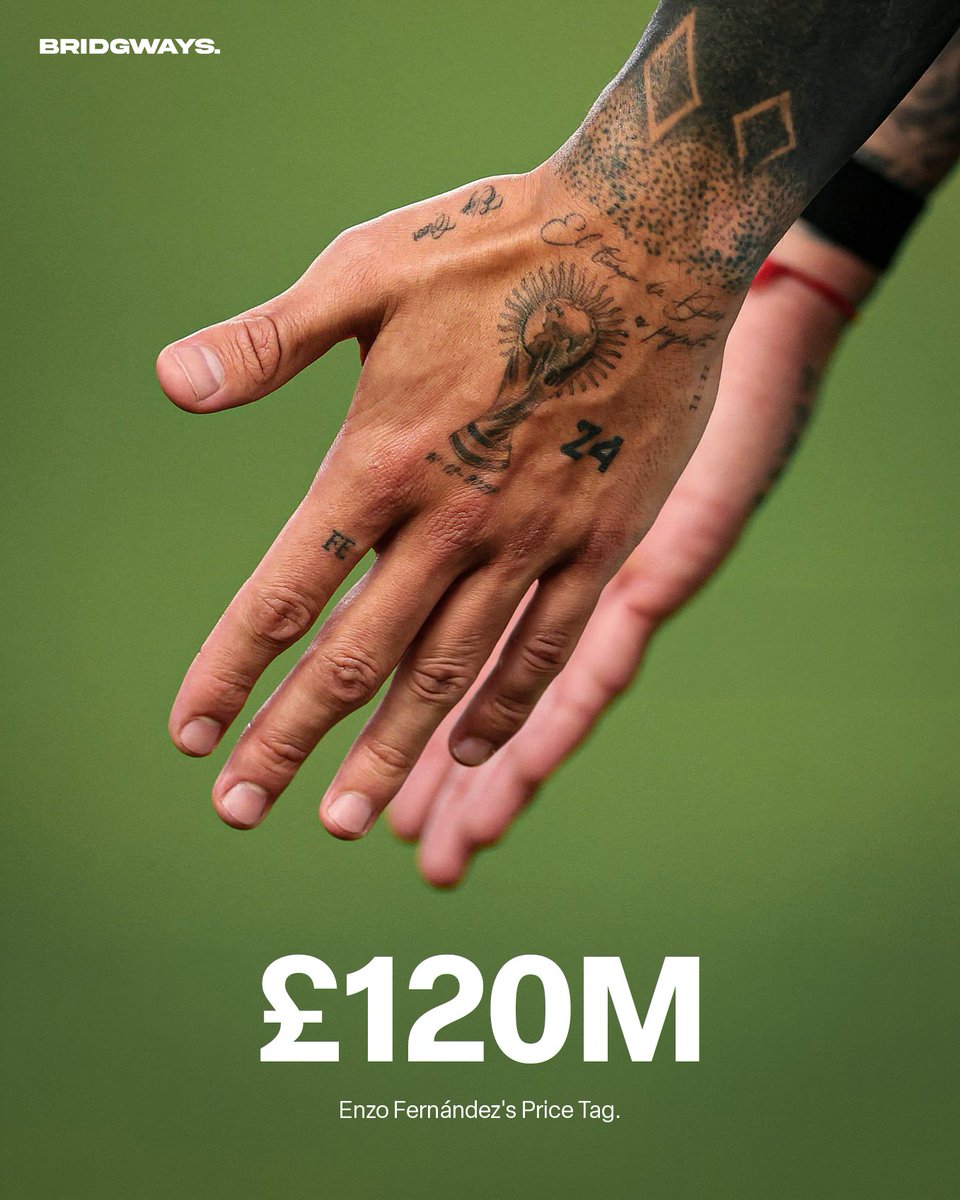 Bridgways's tweet photo. Real Madrid are preparing to open negotiations for Enzo Fernández (25/🇦🇷).

Chelsea want £120m.

[🎙️ | Ben Jacobs]

🤯 https://t.co/GHwqbkKj3x