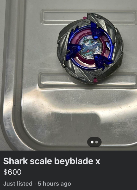 TMSBeyblade's tweet photo. battle used shark for $600 guys https://t.co/OrPEuQZ86Y