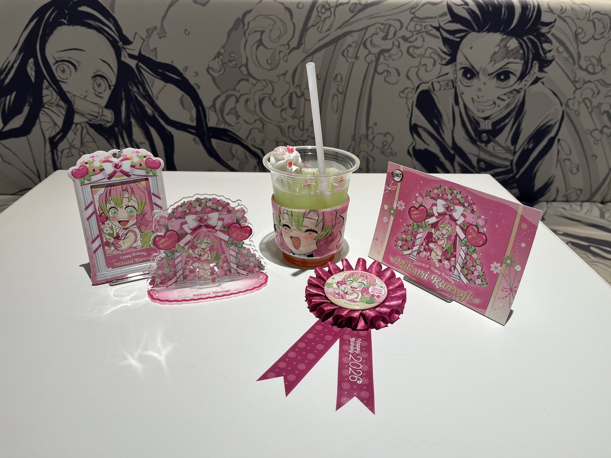 ufotable DINING】 ufotableDININGでは只今、甘露寺蜜璃誕生祭2026開催