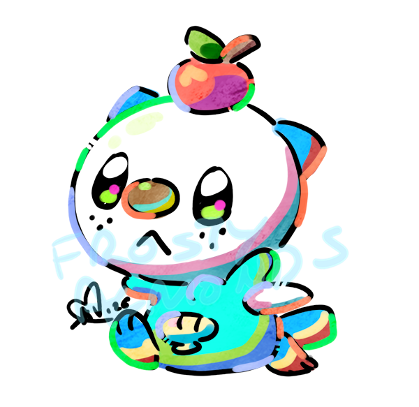 FrostyAlmonds's tweet photo. (Almost) Daily Oshawott 1252. https://t.co/f5EYM4ejiO