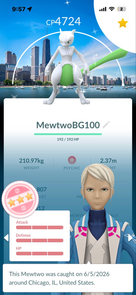 Sensei6e7x's tweet photo. @Shiny_KingT Not 1 
Butttt 2 Mewtwo Location Shundos 
I’ll never replicate it https://t.co/hMkVBemN9K