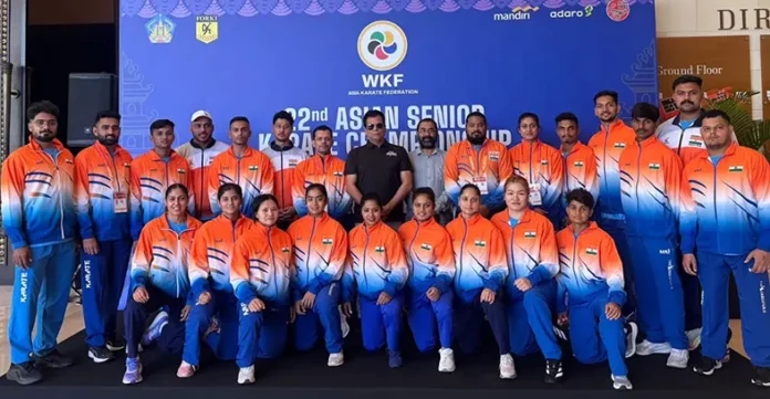 AP_Diaries's tweet photo. Big moment for #ArunachalPradesh!
Four APAKA athletes selected to represent #India at the AKF Asian Karate #Championship & Para-#Karate Championship 2026 in Bali (18–21 June). A true reflection of hard work, discipline & rising sporting talent.
#TeamIndia #AKF2026 #PrideOfIndia https://t.co/wpDpOKKpIK