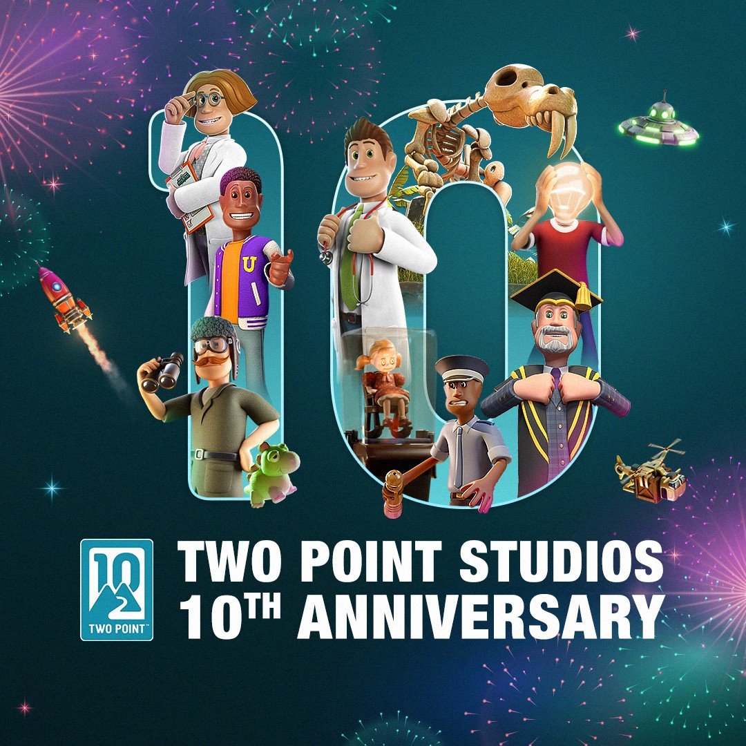 TwoPointJP's tweet photo. 今週金曜日はツーポイントスタジオの10周年をお祝いしよう✨
📅日付���6/19 19:00～
📍配信場所：当アカウント

懐かしい思い出を振り返るトークやスペシャルゲストの登場、さらにワクワクする新発表も！

盛りだくさんのロングライブ配信をお届けします。

ぜひ遊びに来てください💚 https://t.co/3Qn6VI2hhQ