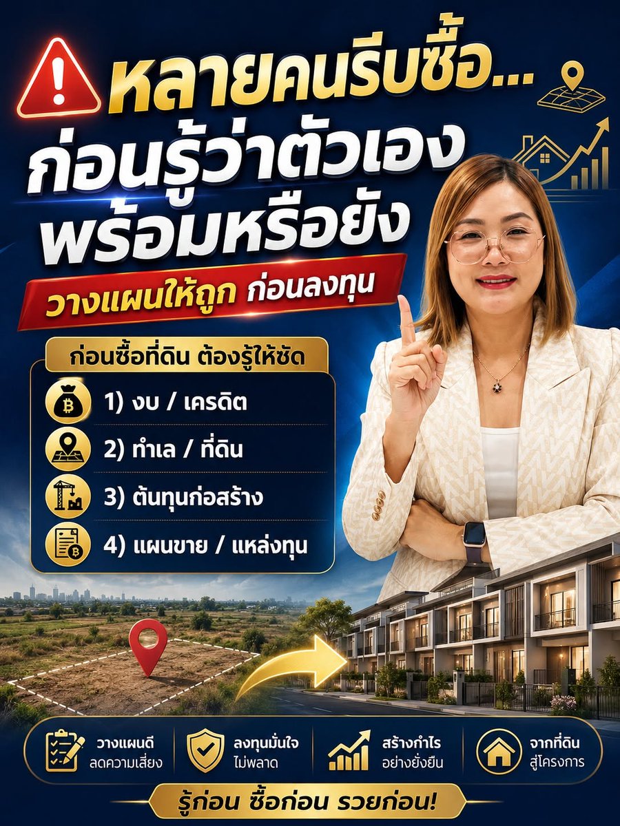 FootDek's tweet photo. อยากสร้างบ้านขาย... ต้องเตรียมความพร้อมเรื่อง "สินเชื่อ" อย่างไรบ้าง?
.
.
คอร์ส ฟรี..เรียนฟรี…สร้างบ้านขาย+ยื่นกู้แหล่งทุน
.
สอนสด 1 วันเต็ม
วางระบบธุรกิจสร้างบ้านขาย
ตั้งแต่การวิเคราะห์ที่ดิน
จนถึงการยื่นแหล่งทุน
.
.
" ไม่มีทฤษฎีลอย ๆ มีแต่ขั้นตอนที่ใช้จริง" https://t.co/HA6UwQBcUJ