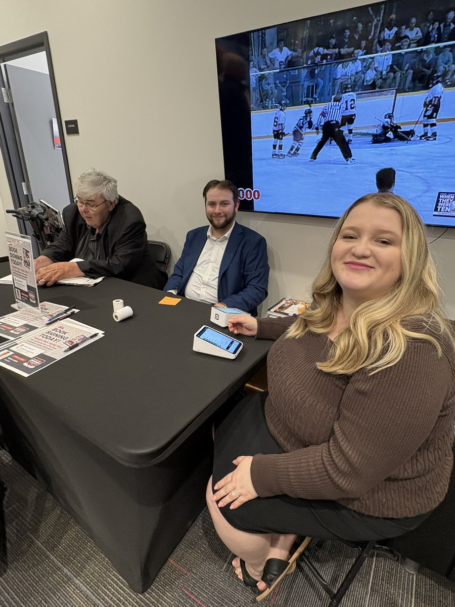 ZZVMom's tweet photo. And it’s out! Thank you to the Legend @byterryjones for capturing 36 years of Brick history in #whentheywere10.  Thank you for sharing our family’s story and how much the Brick tourney means to us. #brickhockey🩷 https://t.co/kiZB0jrd5S