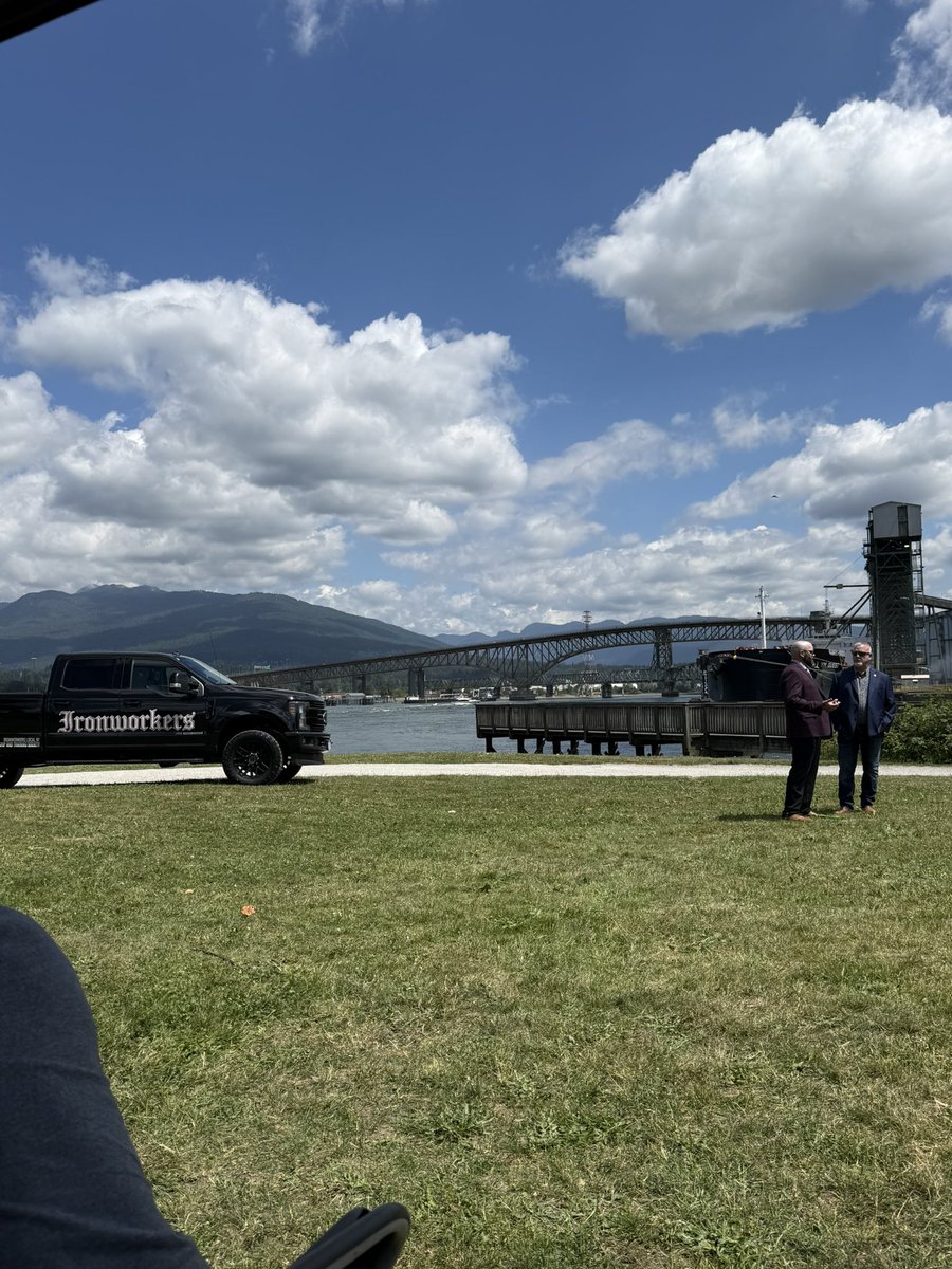 convyta's tweet photo. Today, Convyta Partners participated in the 68th Annual Ironworkers Bridge Memorial, a solemn event dedicated to remembering and honouring the 19 workers who lost their lives on June 17, 1958, during the construction of the Second Narrows Bridge.

We join the community in paying tribute to their sacrifice and reflecting on the importance of workplace safety, remembrance, and respect for those who helped build the infrastructure we rely on today.

#IronworkersBridgeMemorial #SecondNarrowsBridge