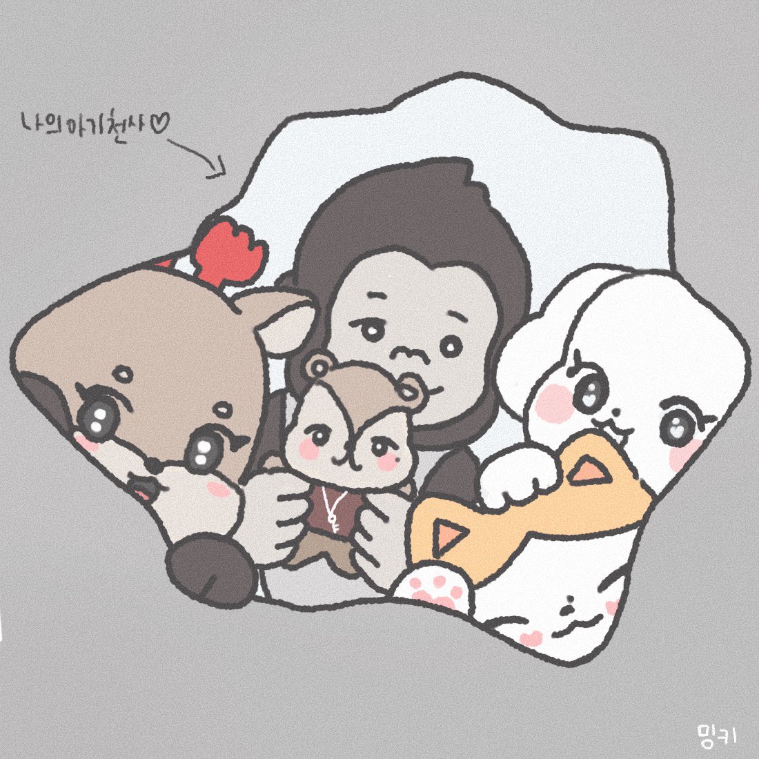 mingki1116dB's tweet photo. 아기천사들 🪽

찍은 동물 : 티오니 https://t.co/QDgFyAMvFQ