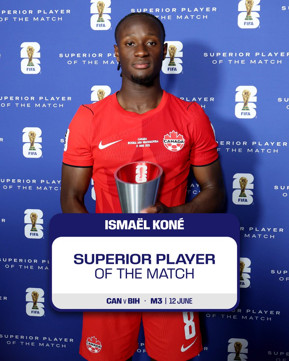 CleanSheetfm's tweet photo. حصيلة افضل لاعب في المباراة من الجولة الاولى 

⭐️ Quiñones
⭐️Kone 
⭐️Balogun
⭐️Abunada 

#كاس_العالم_٢٠٢٦ 
#World_Cup
#Mexico
#Qatar
#USA🇺🇸
#Canada https://t.co/6Wl3Wditxd