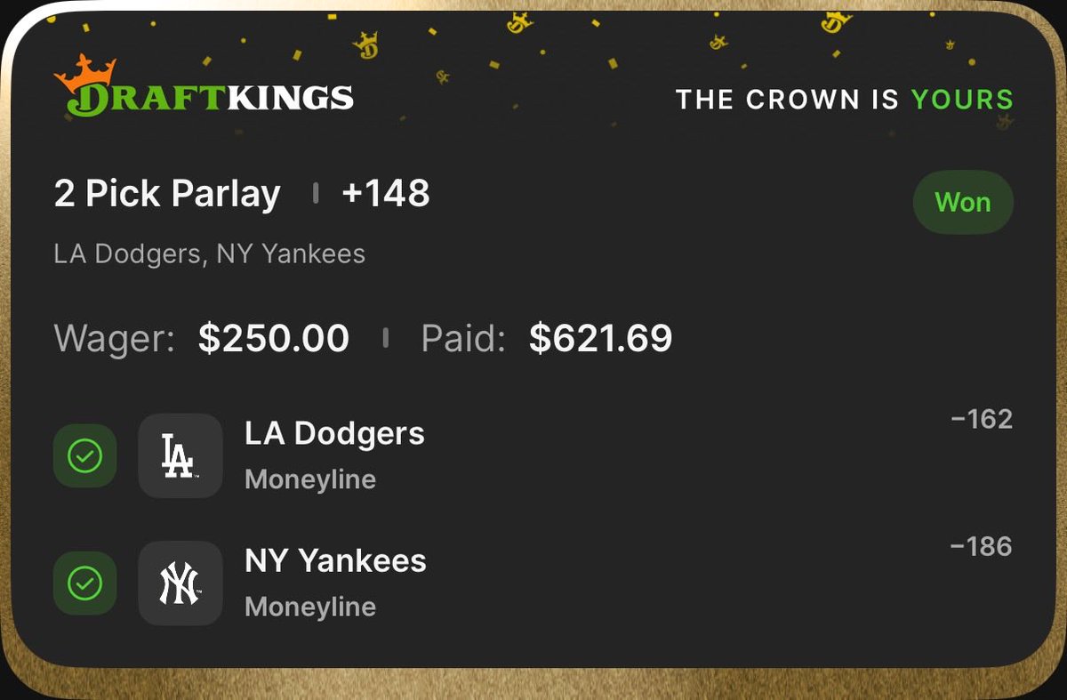 MrWulawd's tweet photo. Get wit the team > @TheParlayPlug wad u waiting fo! #printingmoney @draftkings https://t.co/PUfIxSUmTF